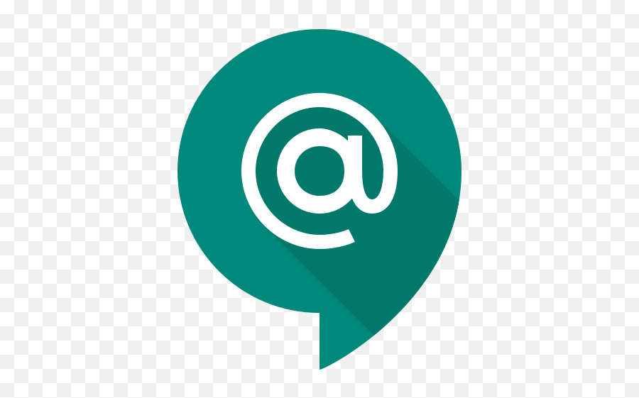 Google Hangouts Chat Icon In Color Style - Parque Jose Marti Png,Red Chat Icon