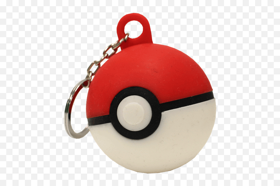 Pokemon - Pokeball Keyring Pendant Png,Pokeball Logo
