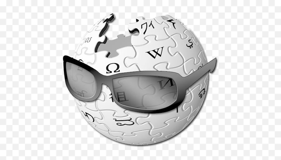 Filewikipedia - Insunglassespng Wikimedia Commons Wikipedia Png,Black Glasses Png