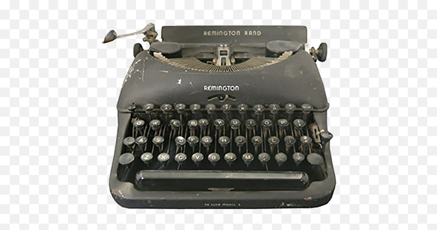 Black Typewriter Free Png Play - Remington Typewriter,Typewriter Png