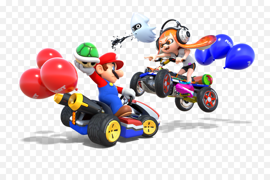Mario Kart Png Hd Transparent - Splatoon In Mario Kart 8,Mario Transparent