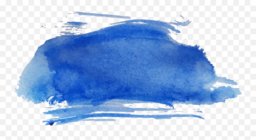 Blue Watercolor Splash Png - Blue Watercolor Splatter Png,Blue Splash Png