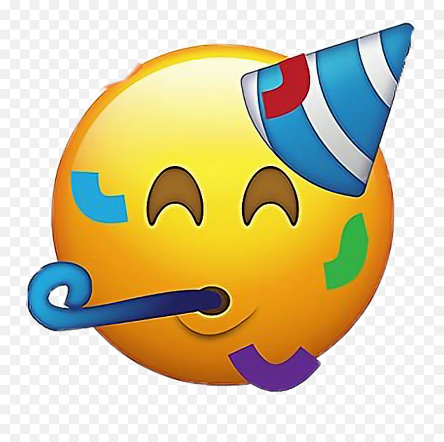 Download Free Png Celebration Emoji Pictures - Birthday Emoji Png,Sweat Emoji Png