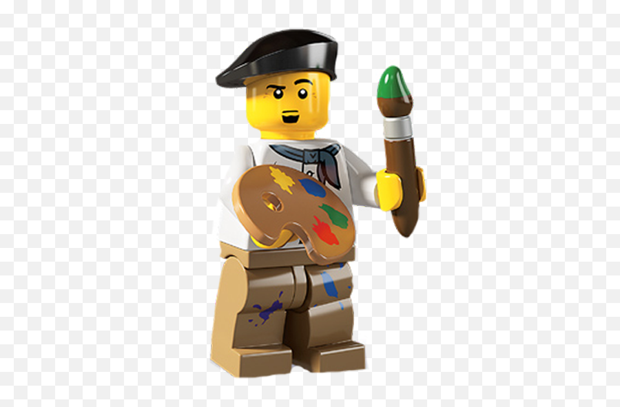 Artist Lego Icon - Lego Artist Minifigure Png,Artist Png