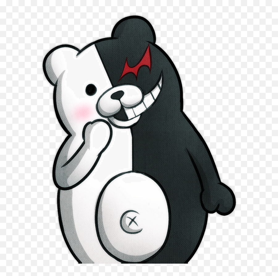 Download Hd Monokuma Transparent - Monokuma Png,Monokuma Png