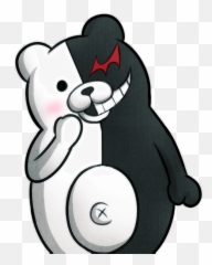 Download Hd Monokuma Transparent - Monokuma Png,Monokuma Png