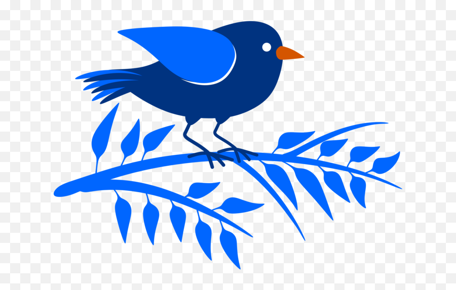 Perching Birdbeakbluebird Png Clipart - Royalty Free Svg Png Bluebird Cartoon,Blue Bird Png