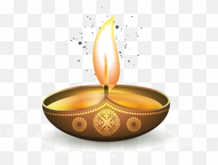 Diwali Lamp Png Transparent - Hd