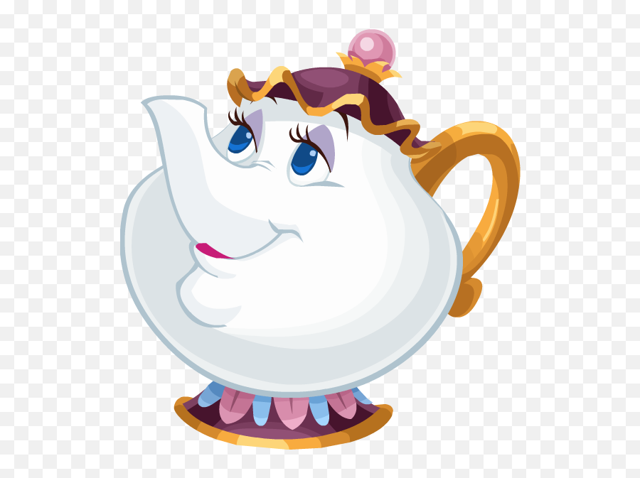 Beauty And The Beast Teapot Png - Beauty And The Beast Teapot Png,Beauty And The Beast Png