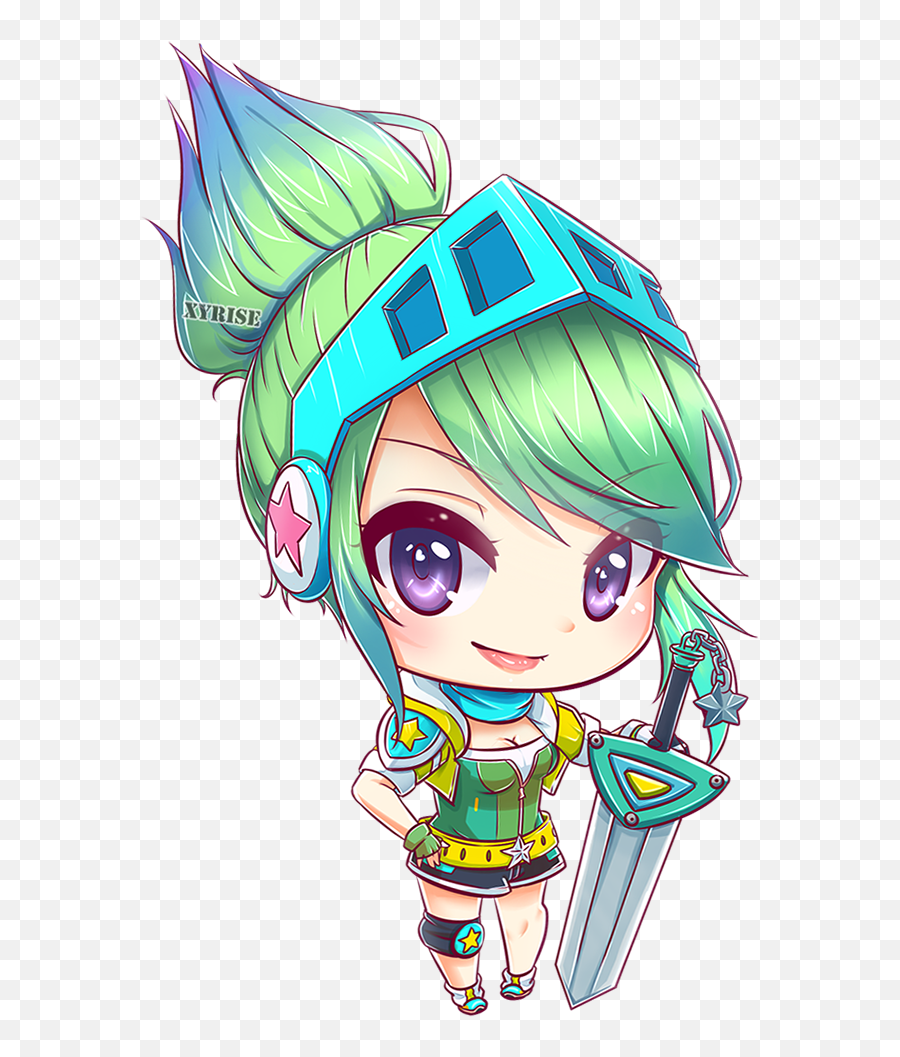 Download Hd Arcade Riven By Xyrise - Cartoon Png,Riven Png