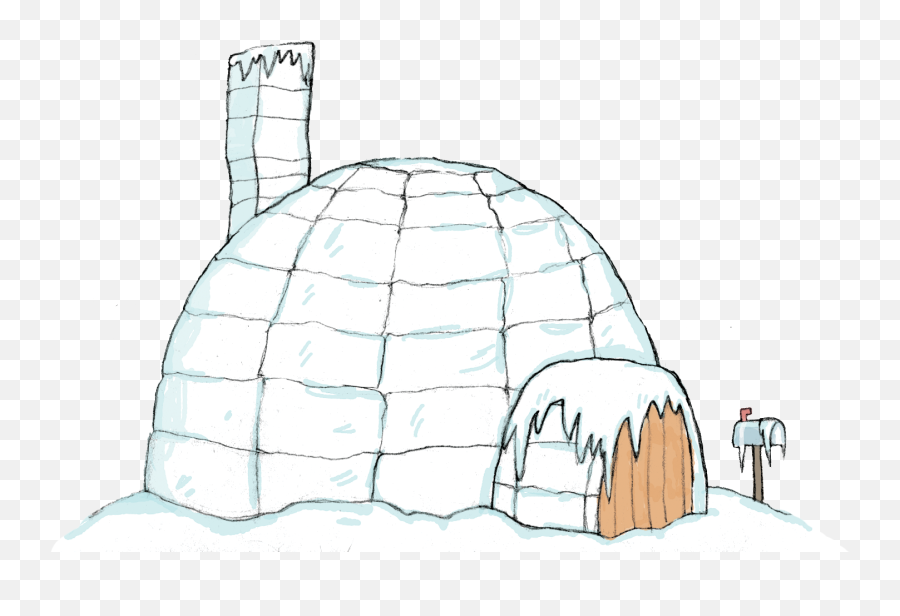 Igloo Snow House Png - Igloo Cartoon Png,Igloo Png