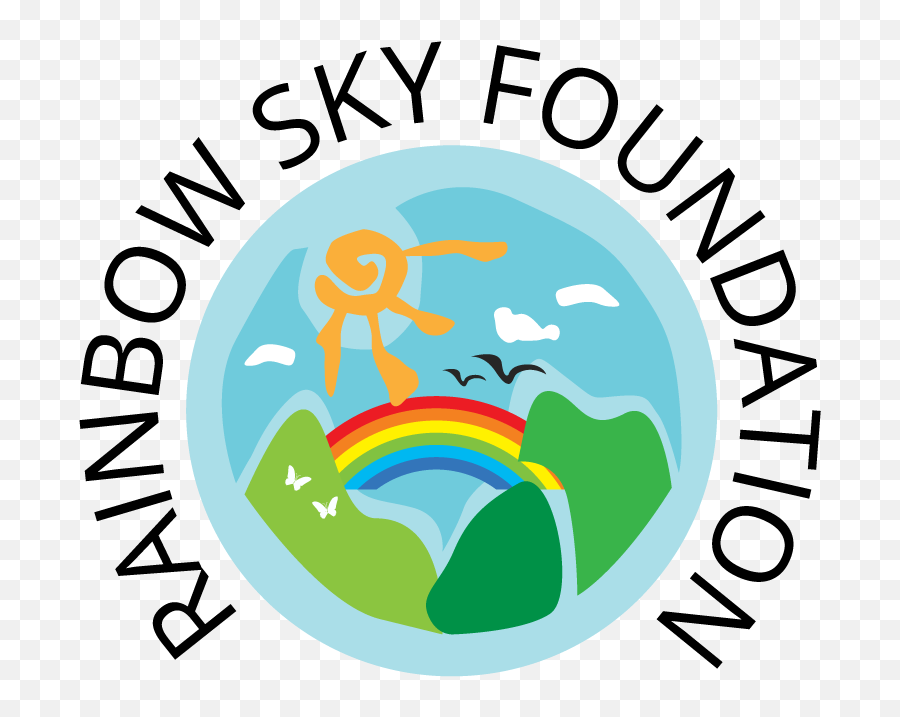 Logo Design For Rainbow Sky Foundation - Graphic Design Png,Charity Logo