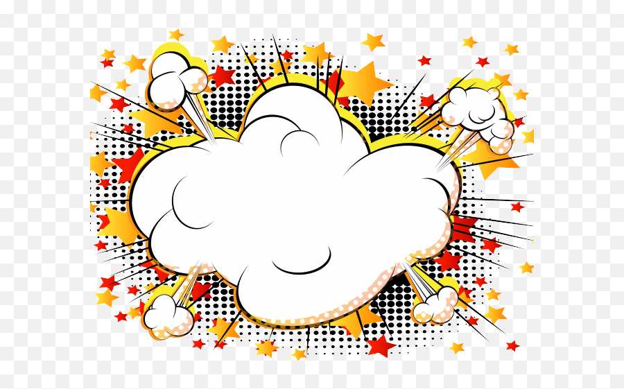 Download Explosion Clipart Svg - Explosion Comic Cloud Png Explosion Comic Book Png,Explosions Png