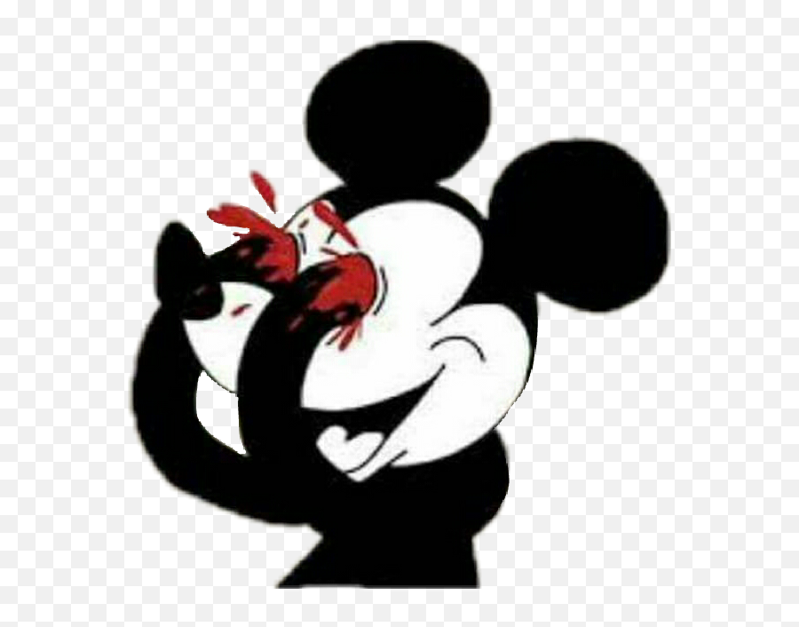 Download Sad Mickey Mouse Blood - Mickey Mickey Mouse Hands In Eyes Png,Mickey Head Png