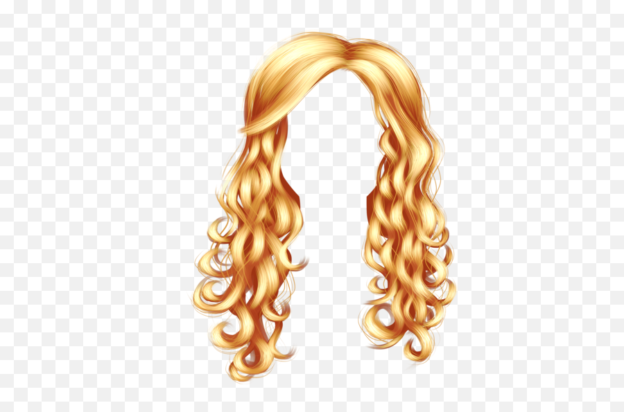 Blonde - Blonde Curly Hair Clipart Png,Blonde Hair Png - free transparent  png images 
