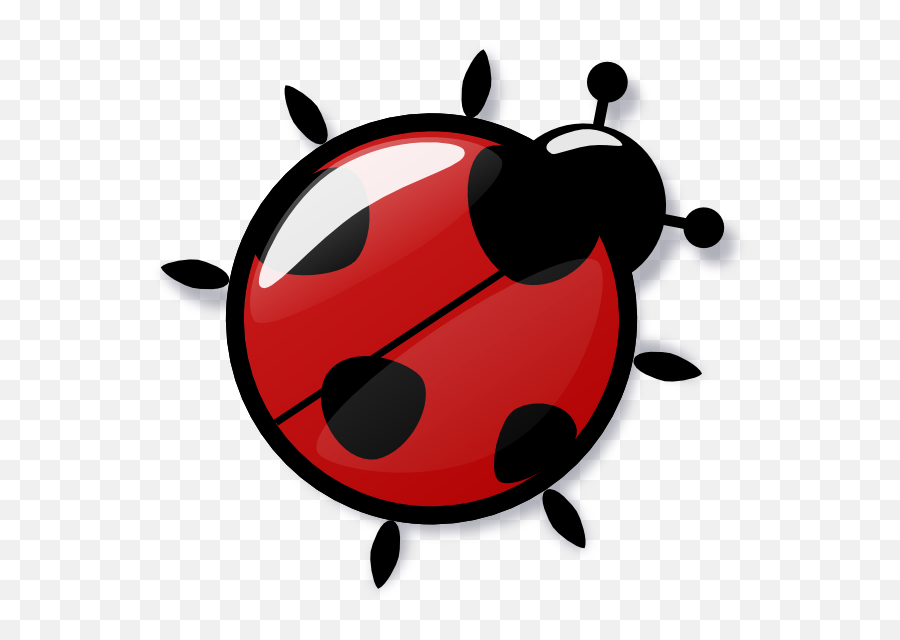 Icon Ladybug Png Transparent Background - Lady Bug Vector,Lady Bug Png