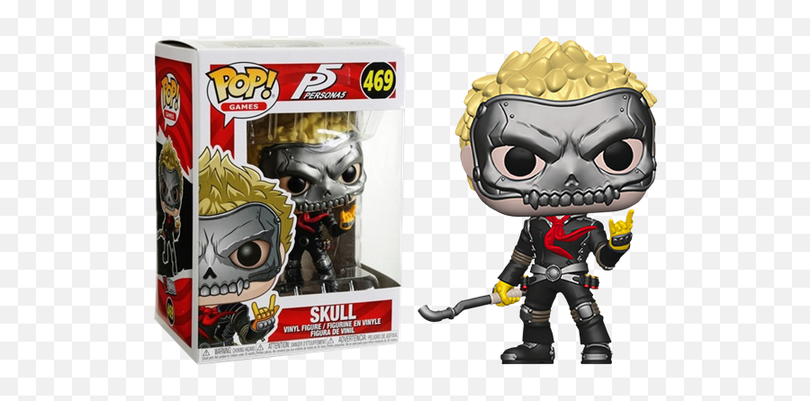 Persona 5 Skull Pop - Persona 5 Skull Funko Pop Png,Persona 5 Png