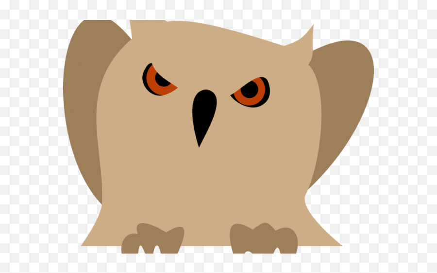 Snowy Owl Clipart Clip Art - Angry Owl Clip Art Png Clip Art,Owl Clipart Png