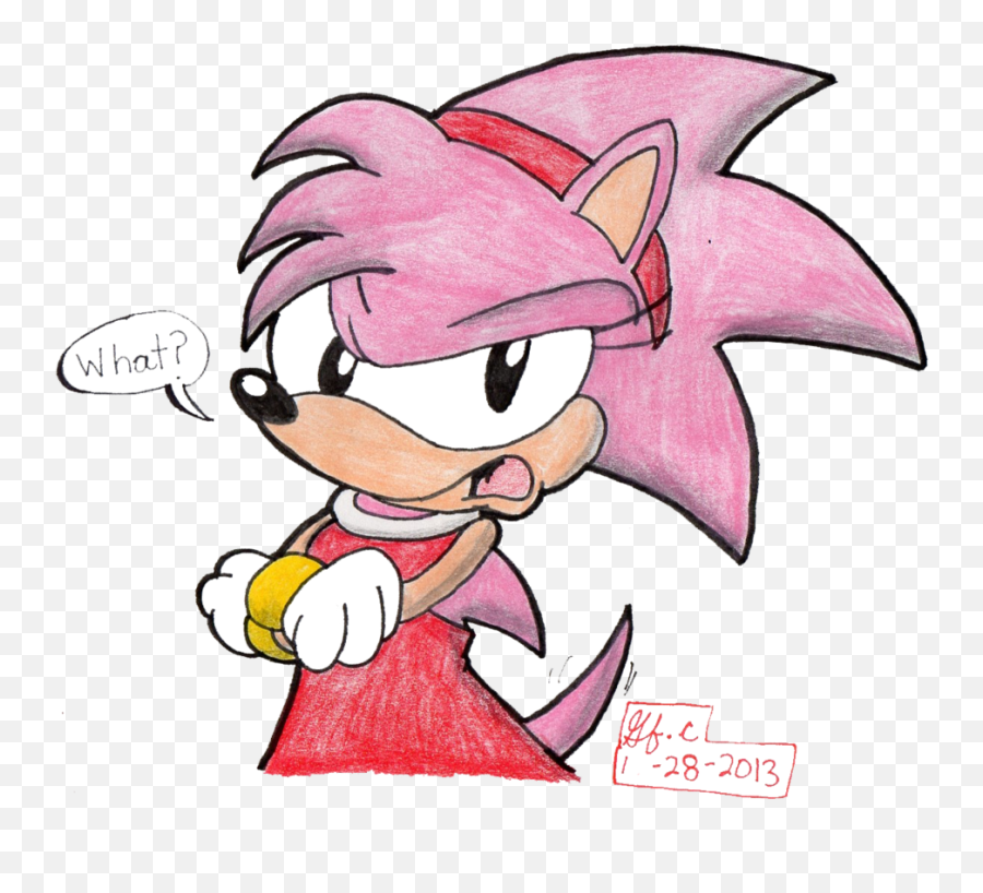 Amy The Hedgehog Free Cliparts Download Clip - Amy Amy Rose Annoyed Png,Amy Rose Png