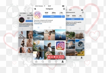 Instagram Bot With Auto Follow Unfollow Like - png
