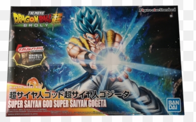 Dragon Ball Super Saiyan God Gogeta 7 Figure - Rise Standard Model Kit Figure Rise Standard Gogeta Png,Gogeta Png