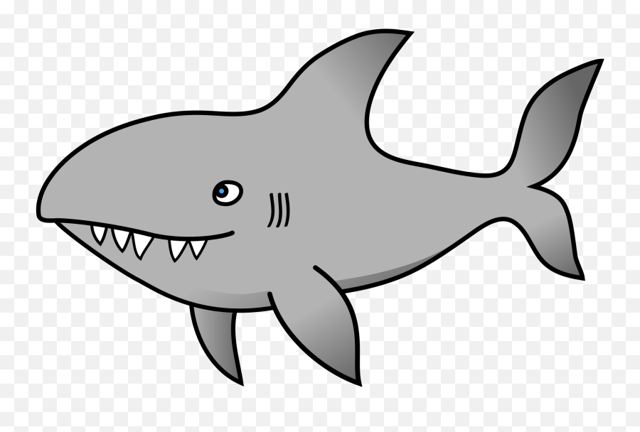 Download Cartoon Shark Transparent Png - Full Size Png Image Cartoon Shark Transparent,Shark Transparent