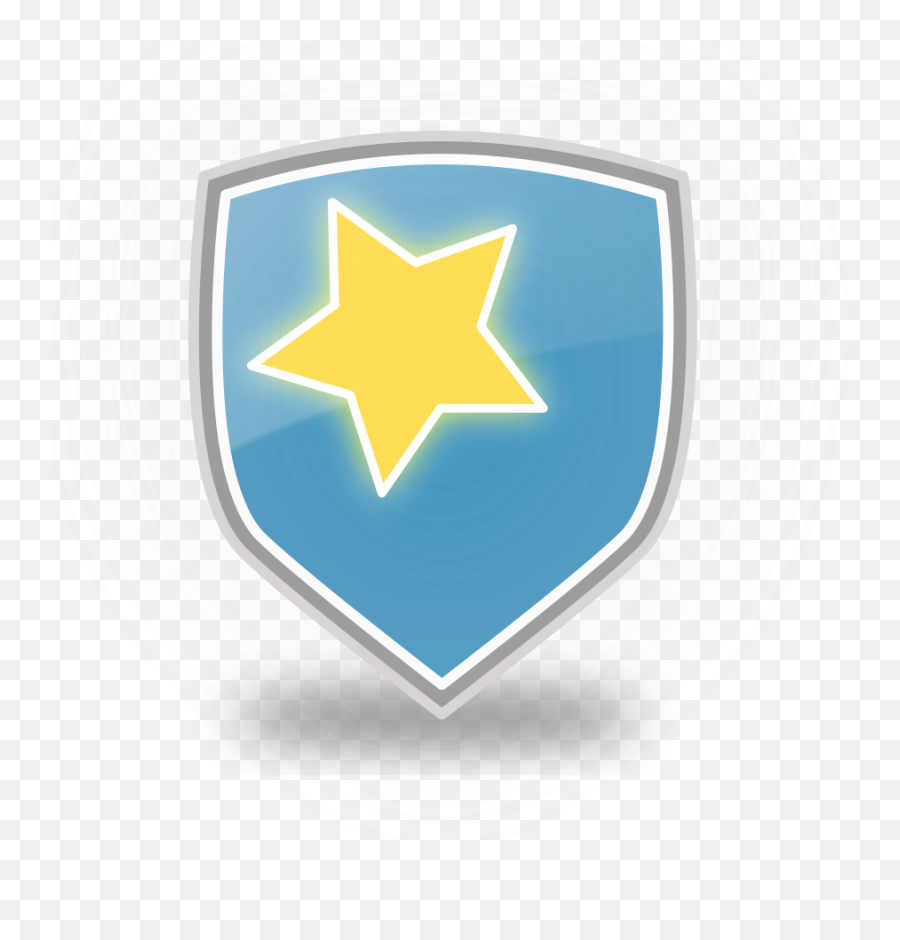 Blue Shield Star Icon Png Clip Arts For Web - Clip Arts Free Clip Art,Star Icon Png