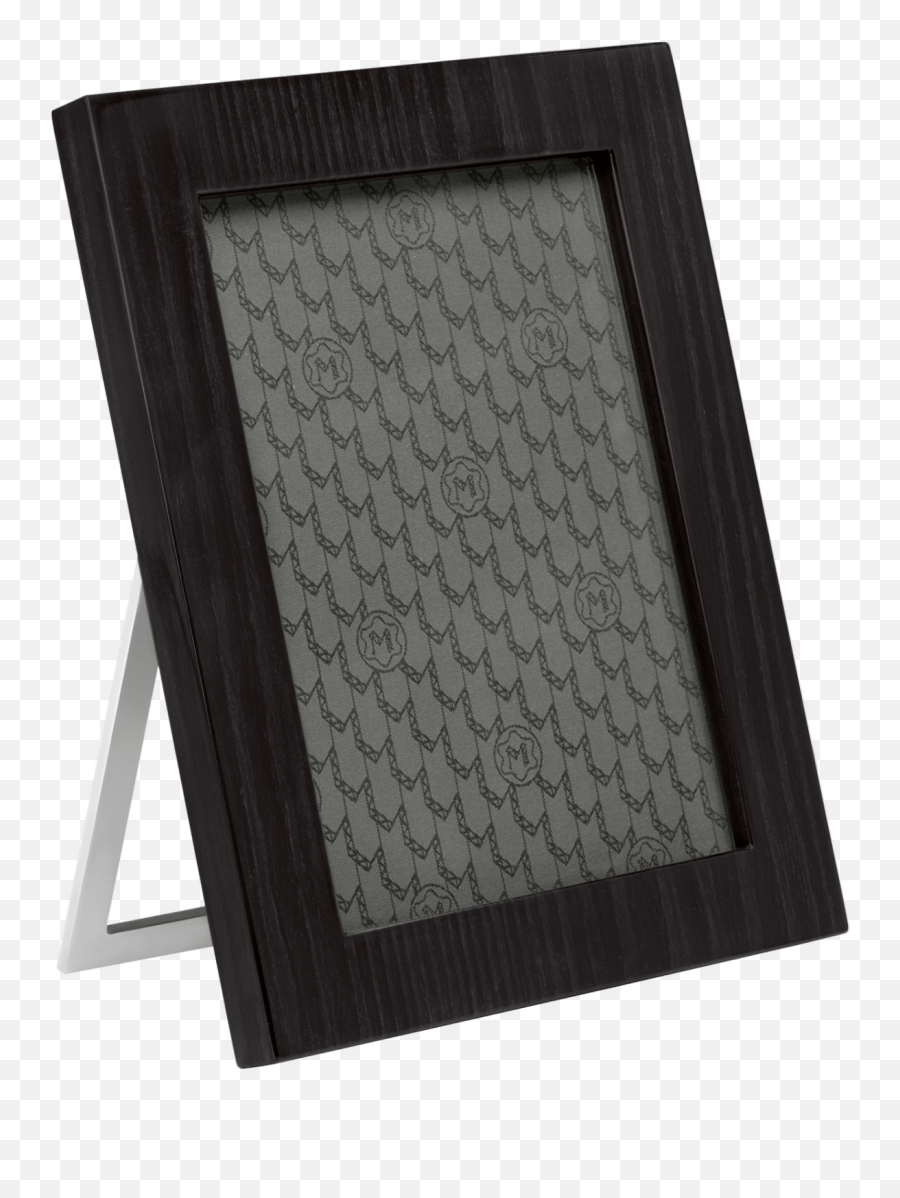 Download Black Wood Frame Png Picture Frames - Montblanc Black Picture Frame On Desk,Wooden Frame Png