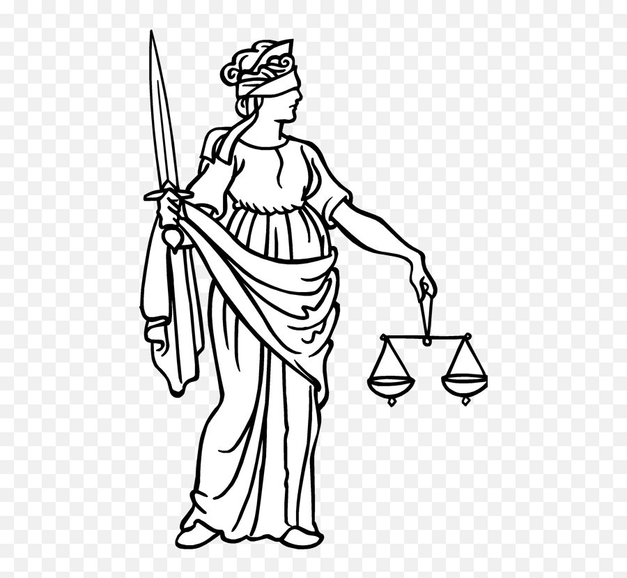 Download Restitution And Compensation For The Property - Drawing Lady Justice Png,Lady Justice Png