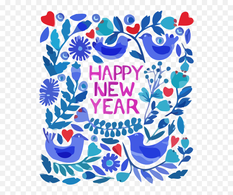 Download New Year Pattern For Happy Background Hq Png Image - New Year Greetings Illustration,Background Pattern Png