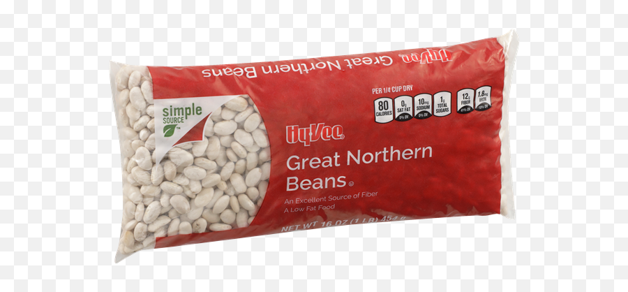 Hy - Vee All Natural Great Northern Beans Hyvee Aisles Mojette Beans Png,Bean Transparent