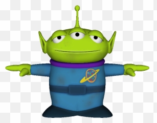 Wii - Toy Story 3 Alien The Models Resource Pose png