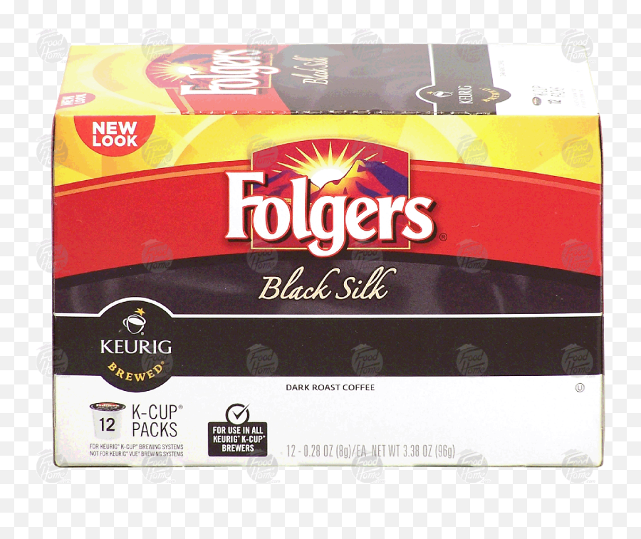 Keurig Folgers Black Dark Roast - Folgers Coffee Png,Folgers Logo