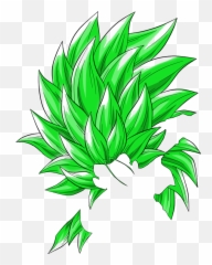 Super Saiyan 6 Adorablefishcat Version Ultra Dragon Ball - Transparent Green Hair png