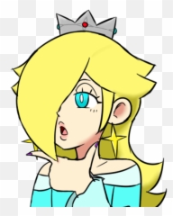 Thinking Rosalina Face Emoji Know Your Meme - png