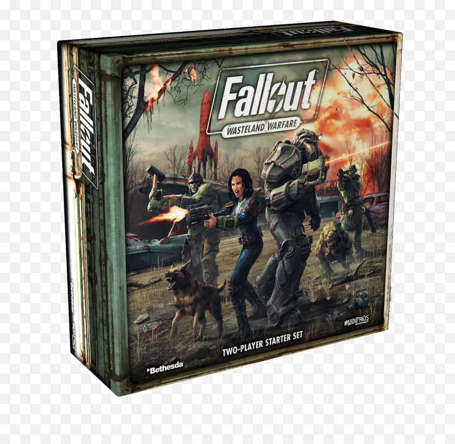 Fallout Wasteland Warfare Two Player Starter Set Png Minutemen Logo