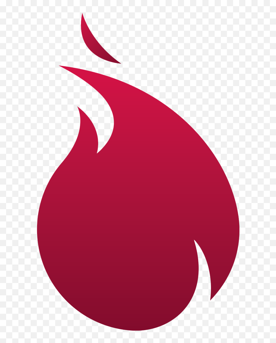 Flames Clipart Single - Fire Icon Red Png,Red Flames Png