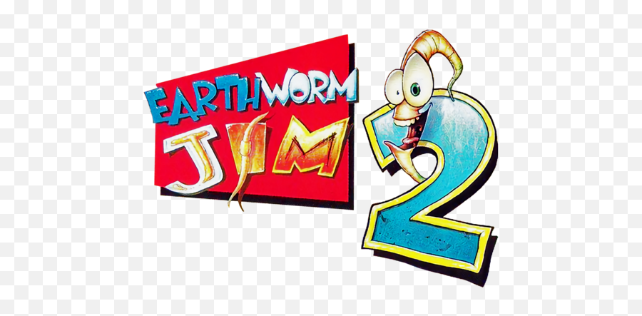 Earthworm Jim 2 - Logo Earthworm Jim Png,Earthworm Jim Logo