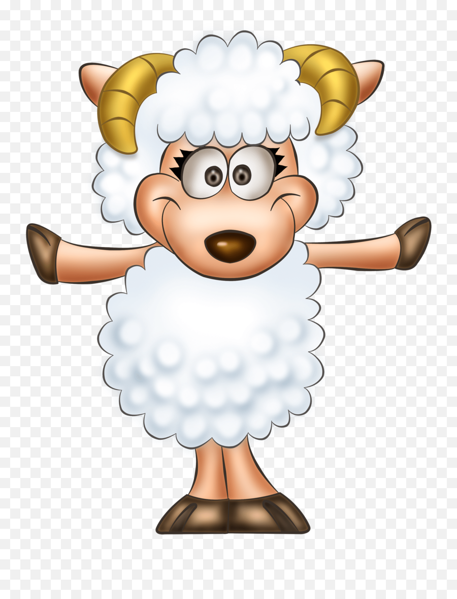 Cute Sheep Clipart Png Transparent Background
