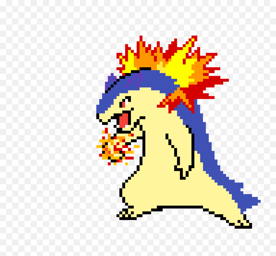 Typhlosions Fire Punch - Pokemon Png,Typhlosion Png