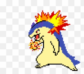 Typhlosions Fire Punch - Pokemon Png,Typhlosion Png
