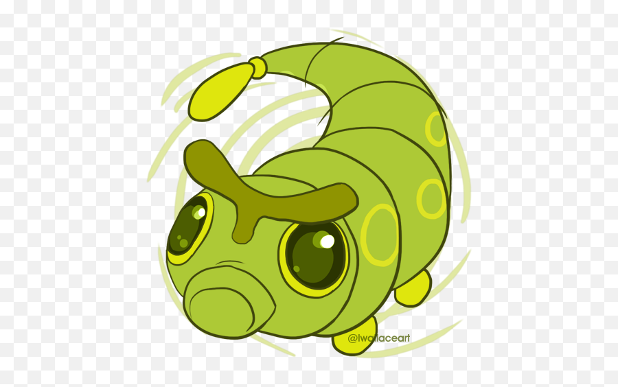 Download 010 Caterpie Png Image With No - Soft,Caterpie Png