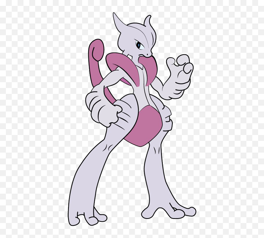 Mewtwo Pokemon Free Png Image - Fictional Character,Mewtwo Transparent