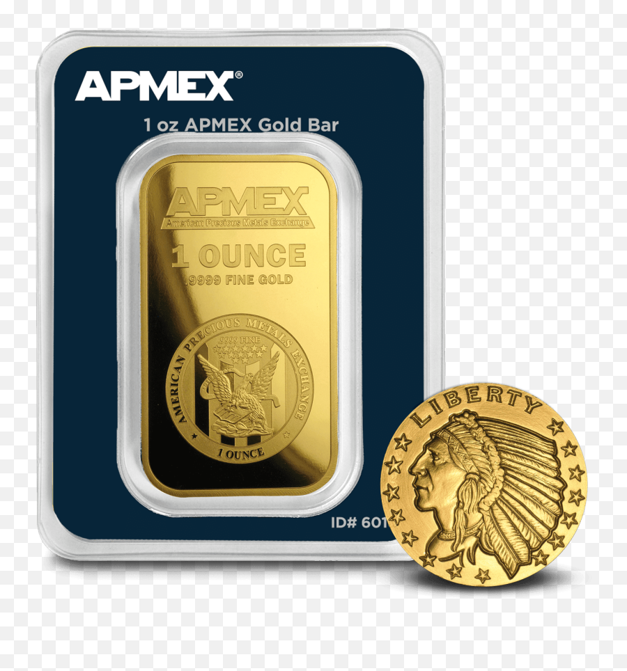 Buy 1 Oz Gold Bar - Apmex Png,Gold Bar Transparent