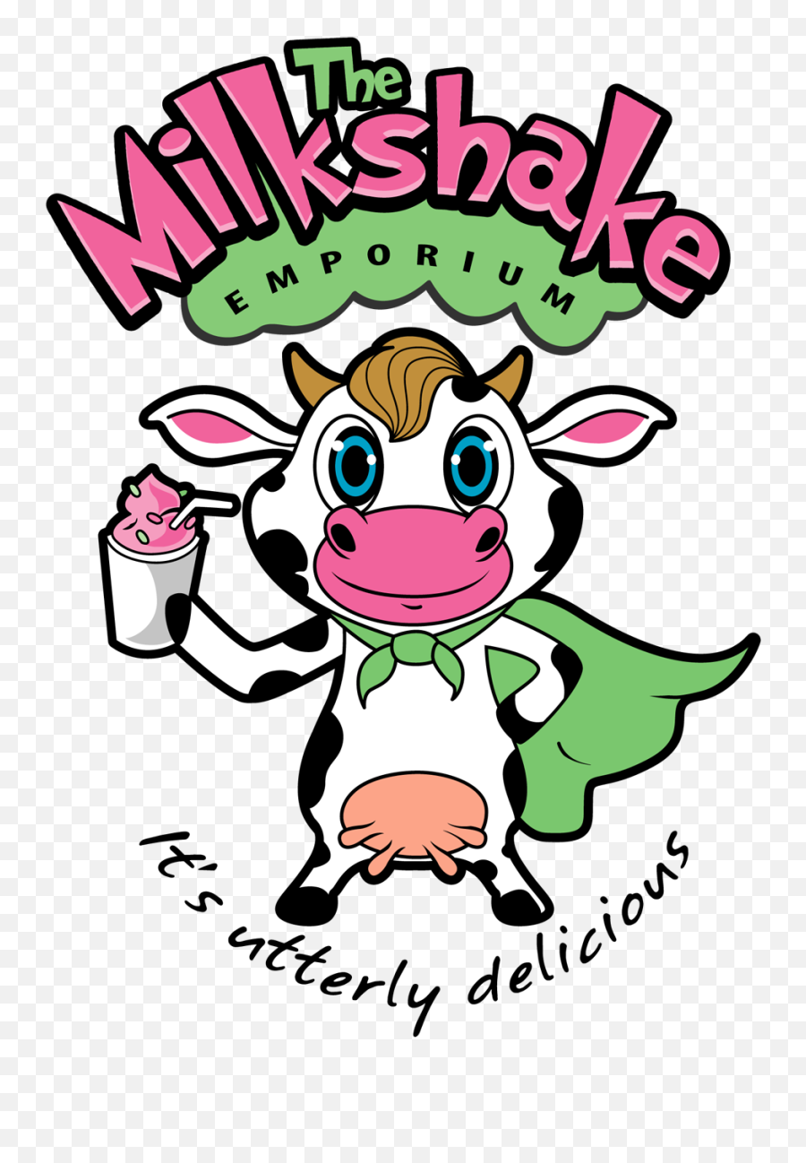 Cartoon - The Logo Company Cartoon Logo Logo Design Milkshake Emporium Png,Aka Cartoon Logo