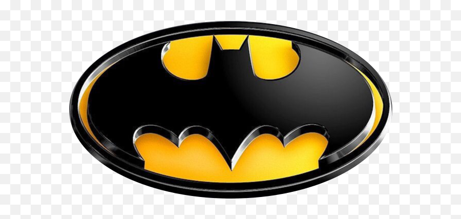 Sticker Batman Superhero By Rebecca Fleek - Batman Logo Yellow Png,Super  Hero Icon - free transparent png images 