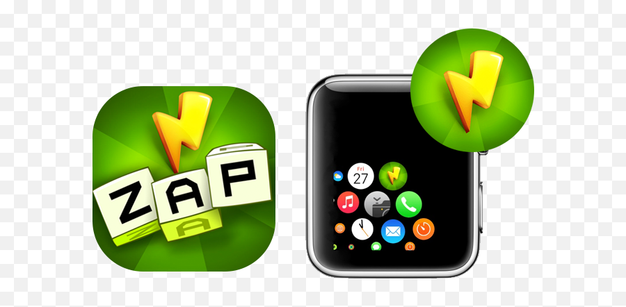 Letter Zap U2014 Case Study Of A Mobile Game Developed For The - Apple Watch Png,Where Is The Icon On The Apple Watch