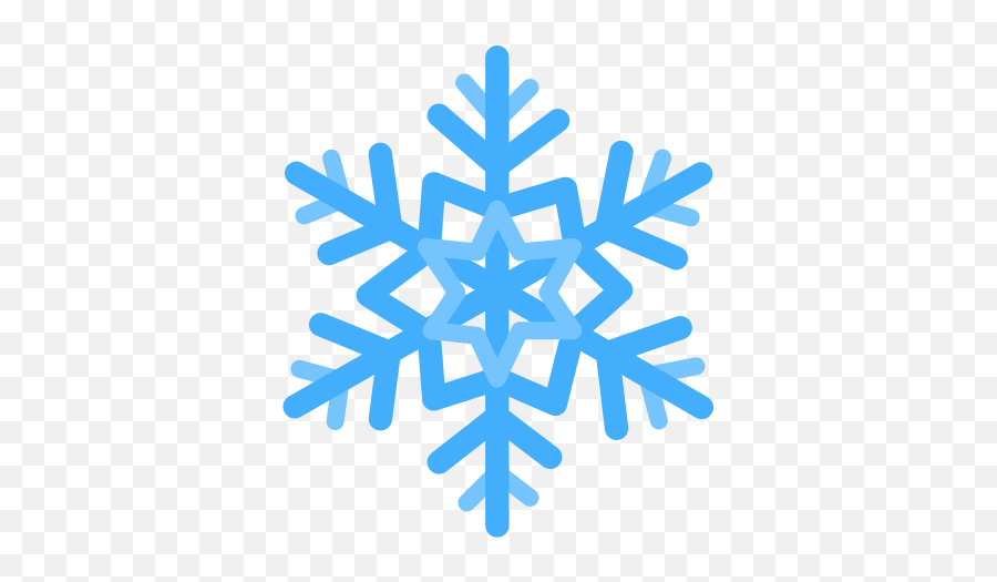 Snowflake Free Icon Of Christmas New Year - Snowflake Icon Png,Snowflak Icon