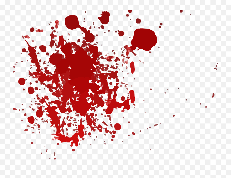 Free Png Red Paint Splash Image - Transparent Cartoon Blood Splat,Red Splatter Png