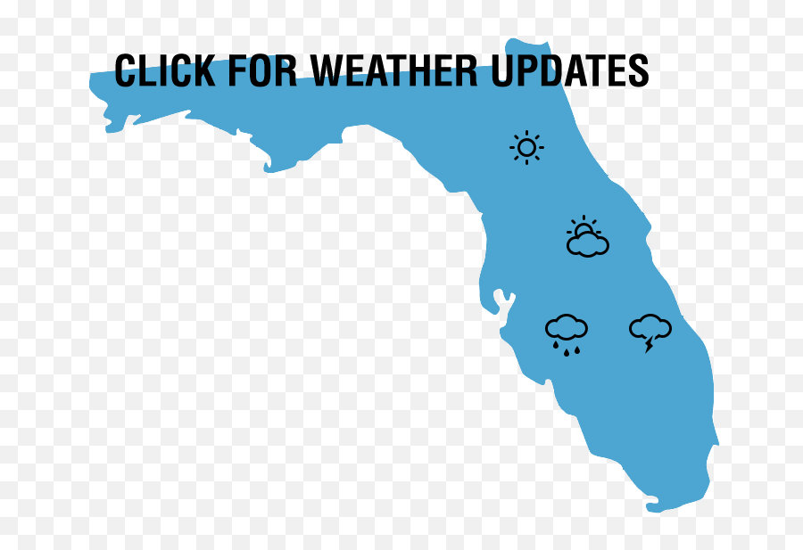 Download Hd Florida Map - State Of Florida Png Transparent Map,Florida Map Png